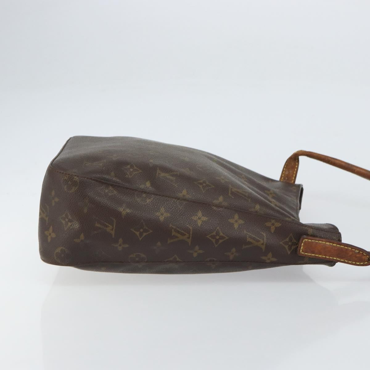 LOUIS VUITTON Monogram Looping GM Shoulder Bag M51145 LV Auth gh1396