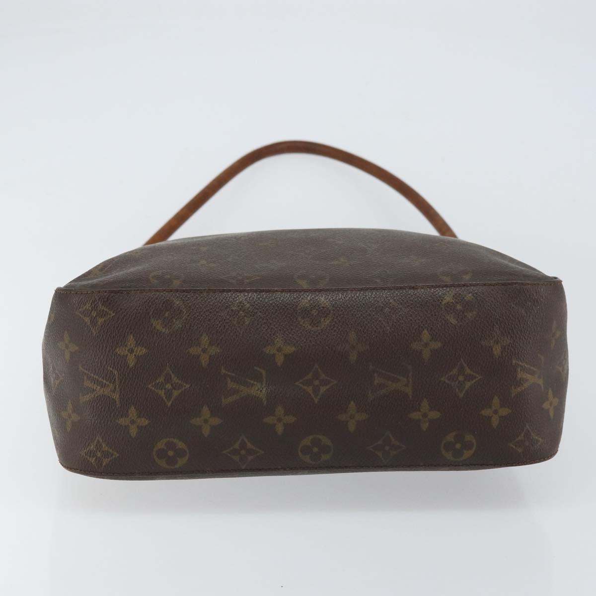 LOUIS VUITTON Monogram Looping GM Shoulder Bag M51145 LV Auth gh1396