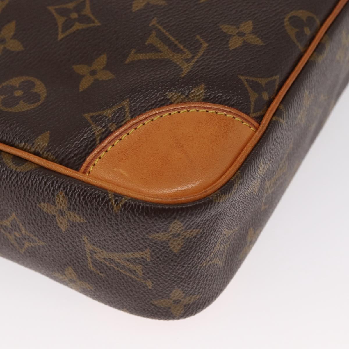 LOUIS VUITTON Monogram Compiegne 28 Clutch Bag M51845 LV Auth gh1430