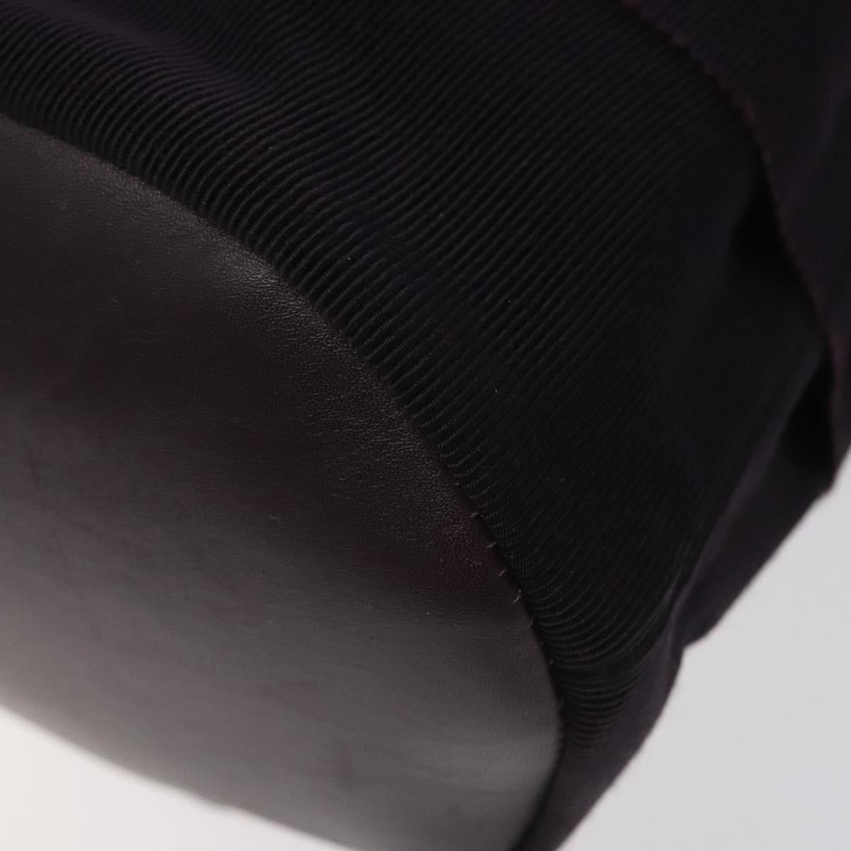 Salvatore Ferragamo Vala Hand Bag Canvas Purple Gold Auth gh154