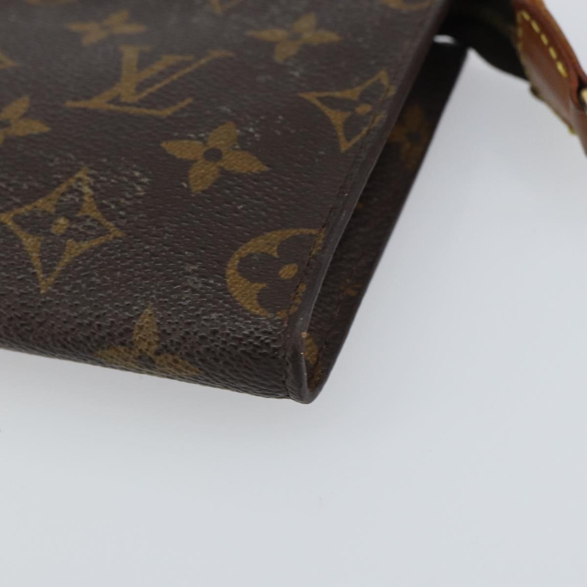 LOUIS VUITTON Monogram Bucket PM Accessory Pouch LV Auth gh1560