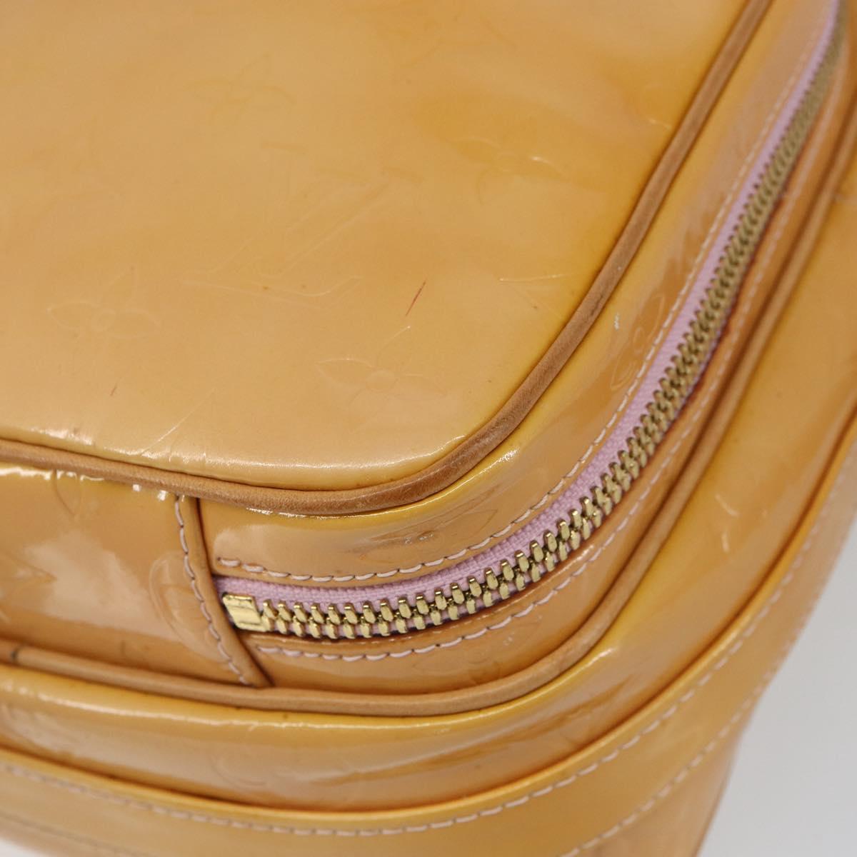 LOUIS VUITTON Monogram Vernis Wooster Bag Marshmallow Pink M91037 LV Auth gh1573