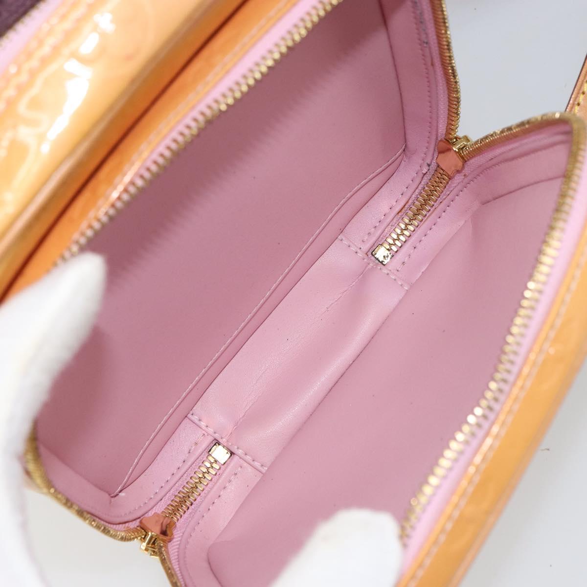 LOUIS VUITTON Monogram Vernis Wooster Bag Marshmallow Pink M91037 LV Auth gh1573