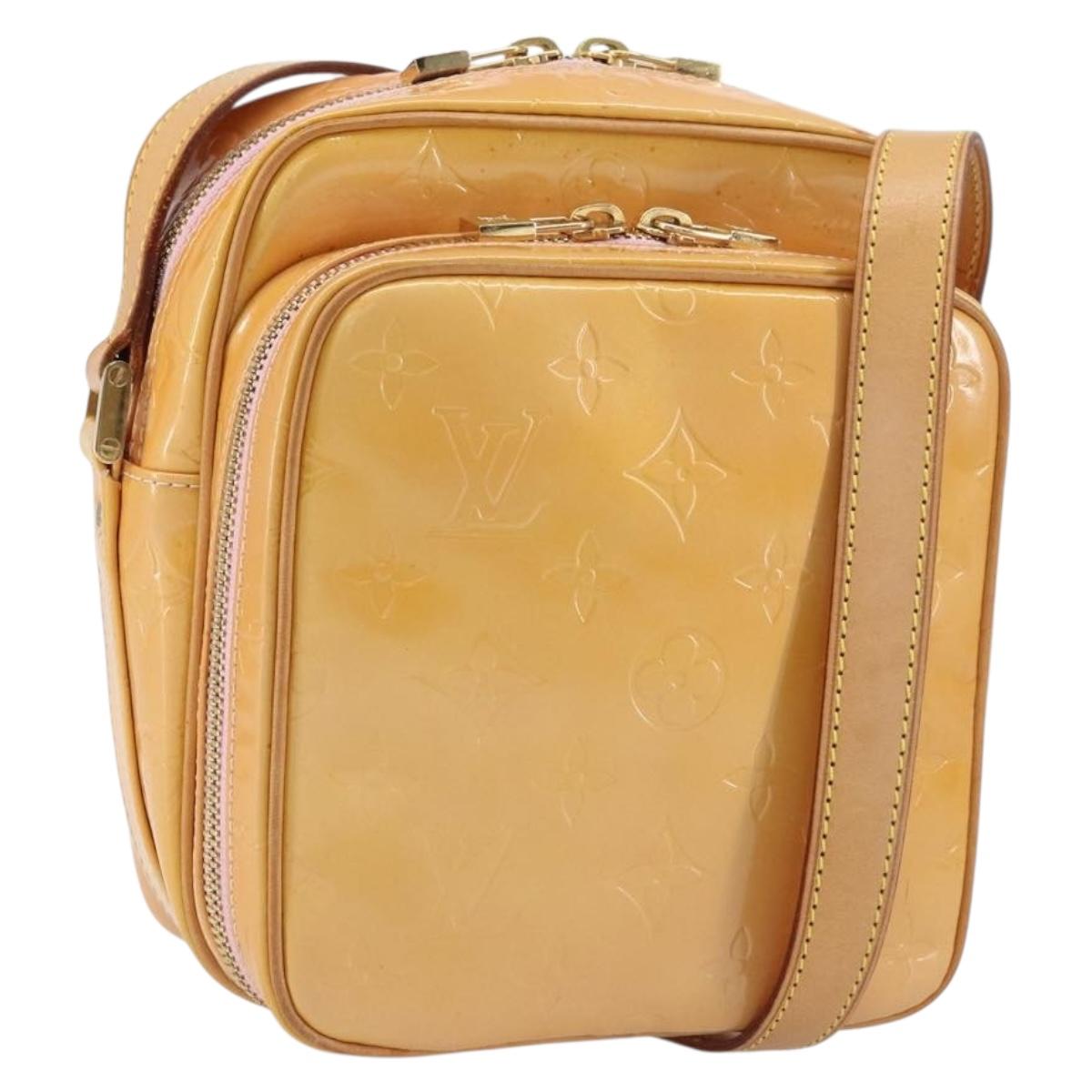 LOUIS VUITTON Monogram Vernis Wooster Bag Marshmallow Pink M91037 LV Auth gh1573