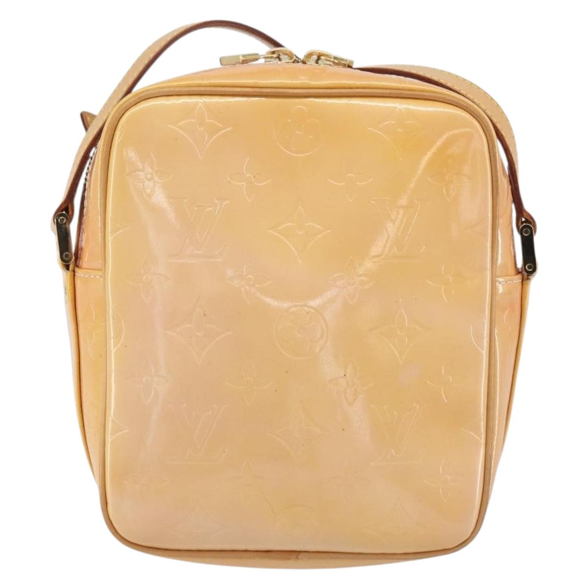 LOUIS VUITTON Monogram Vernis Wooster Bag Marshmallow Pink M91037 LV Auth gh1573
