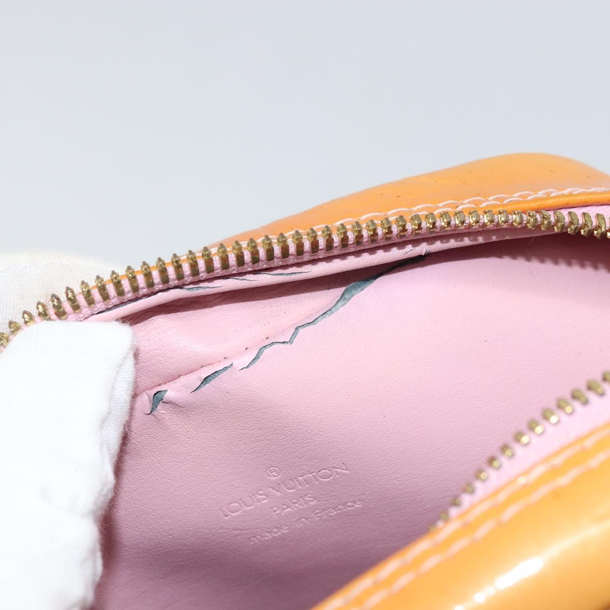 LOUIS VUITTON Monogram Vernis Wooster Bag Marshmallow Pink M91037 LV Auth gh1574