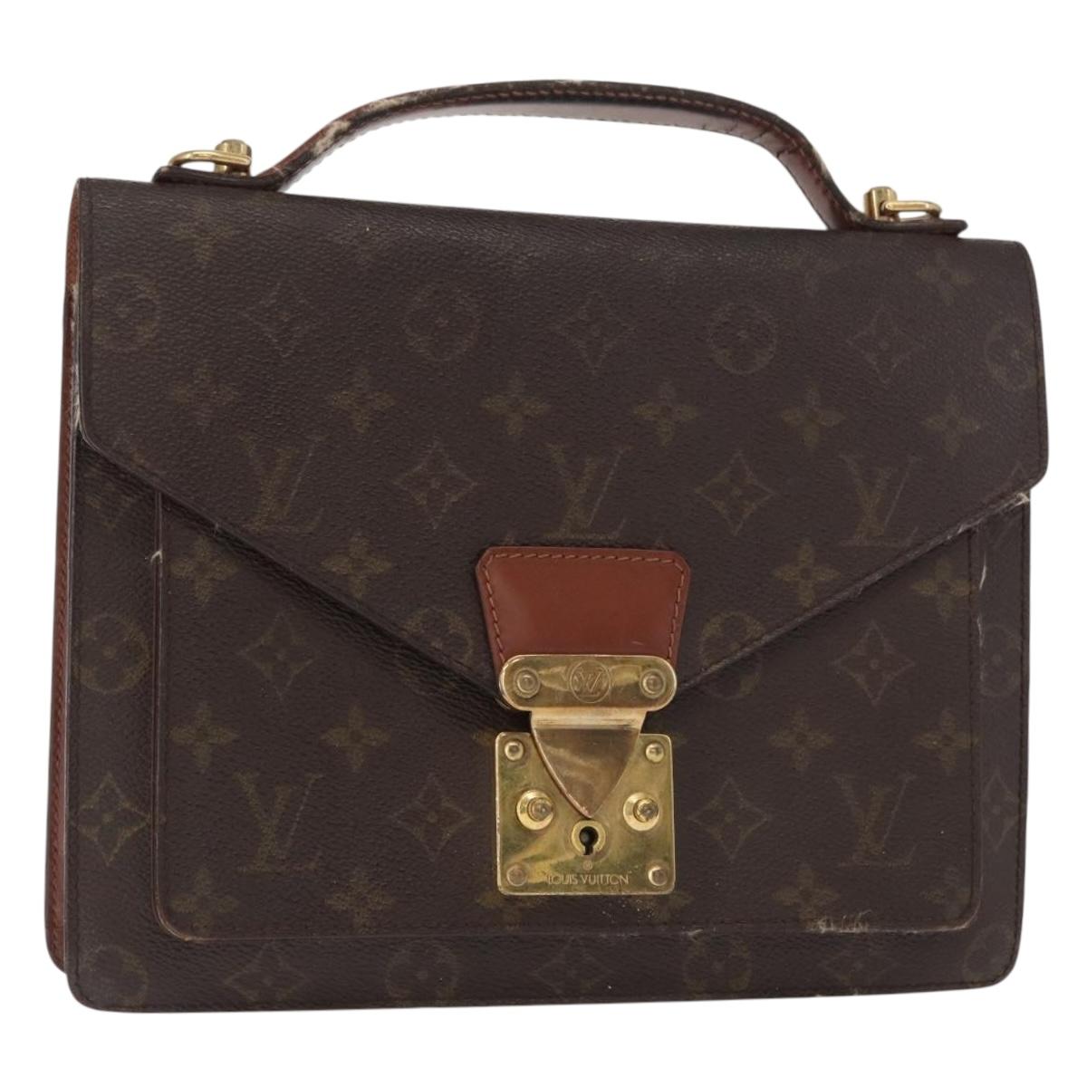 LOUIS VUITTON Monogram Monceau 26 Shoulder Bag M51187 LV Auth gh1584