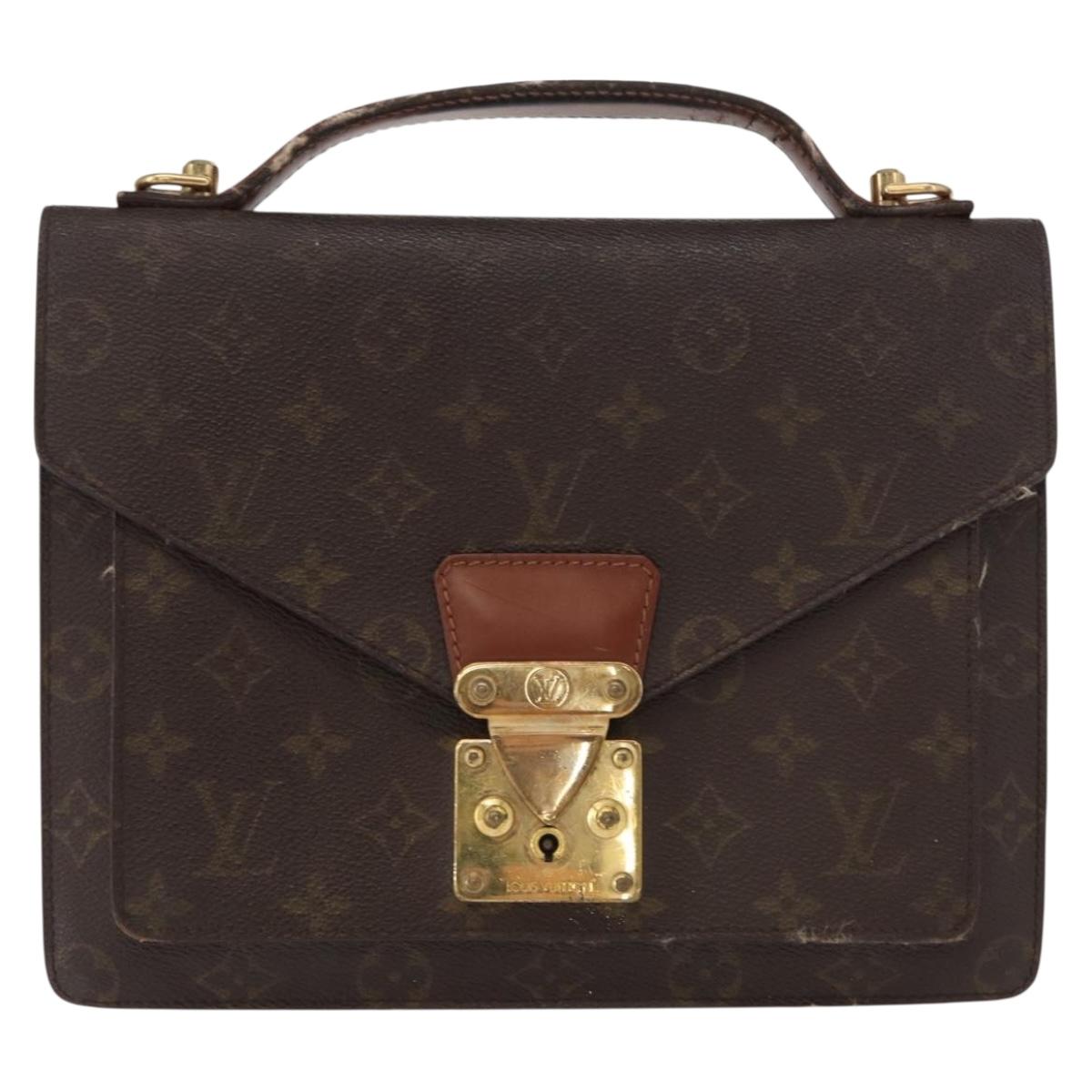 LOUIS VUITTON Monogram Monceau 26 Shoulder Bag M51187 LV Auth gh1584