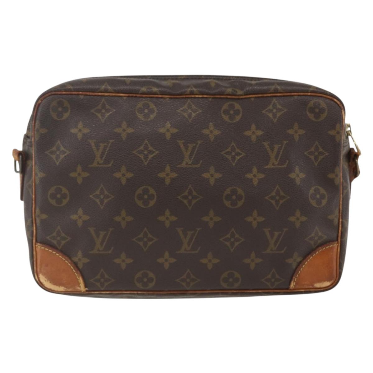 LOUIS VUITTON Monogram Trocadero 30 Shoulder Bag M51272 LV Auth gh1585