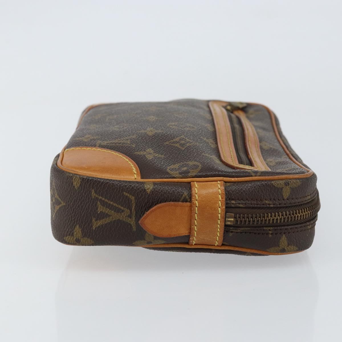 LOUIS VUITTON Monogram Marly Dragonne GM Clutch Bag M51825 LV Auth gh1586