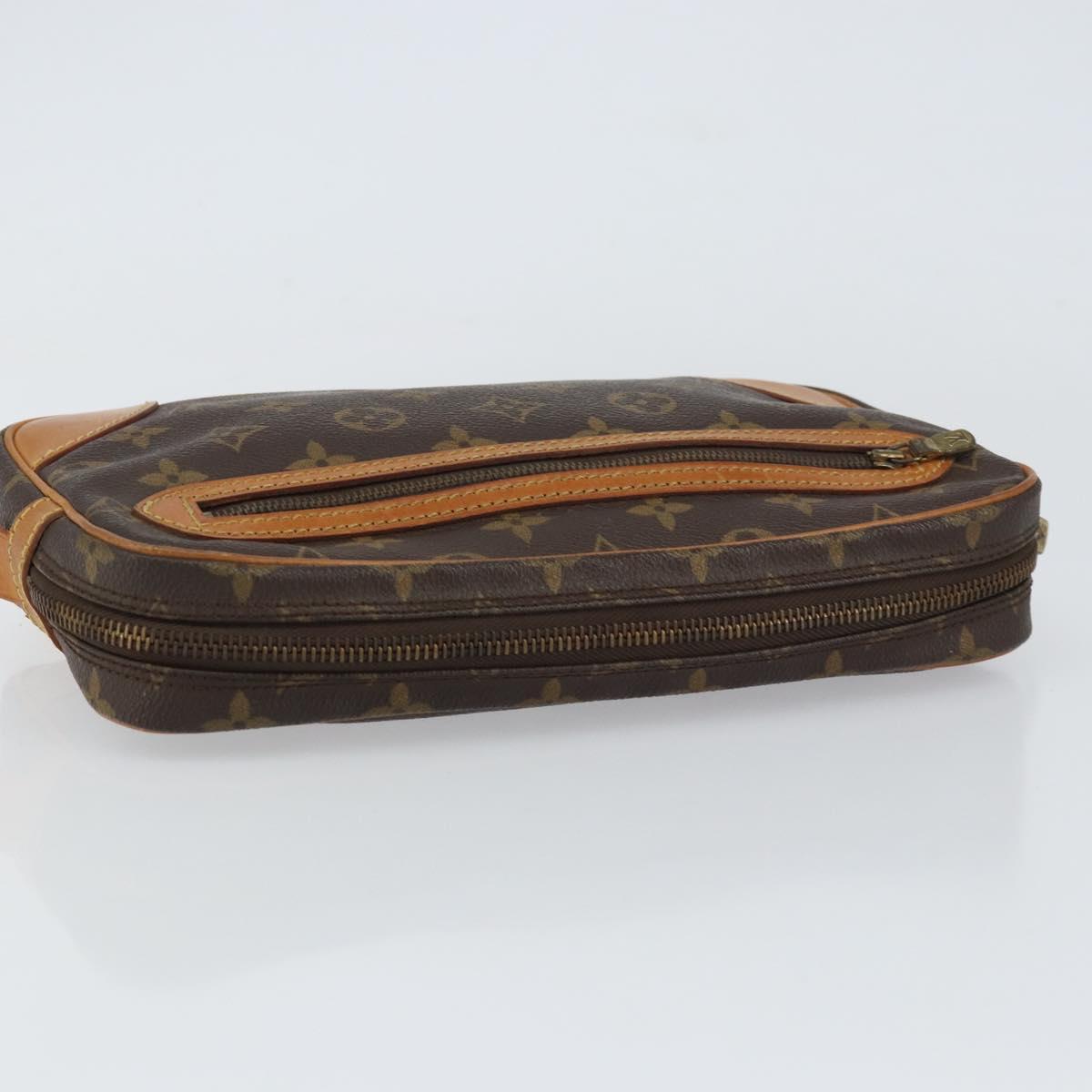 LOUIS VUITTON Monogram Marly Dragonne GM Clutch Bag M51825 LV Auth gh1586