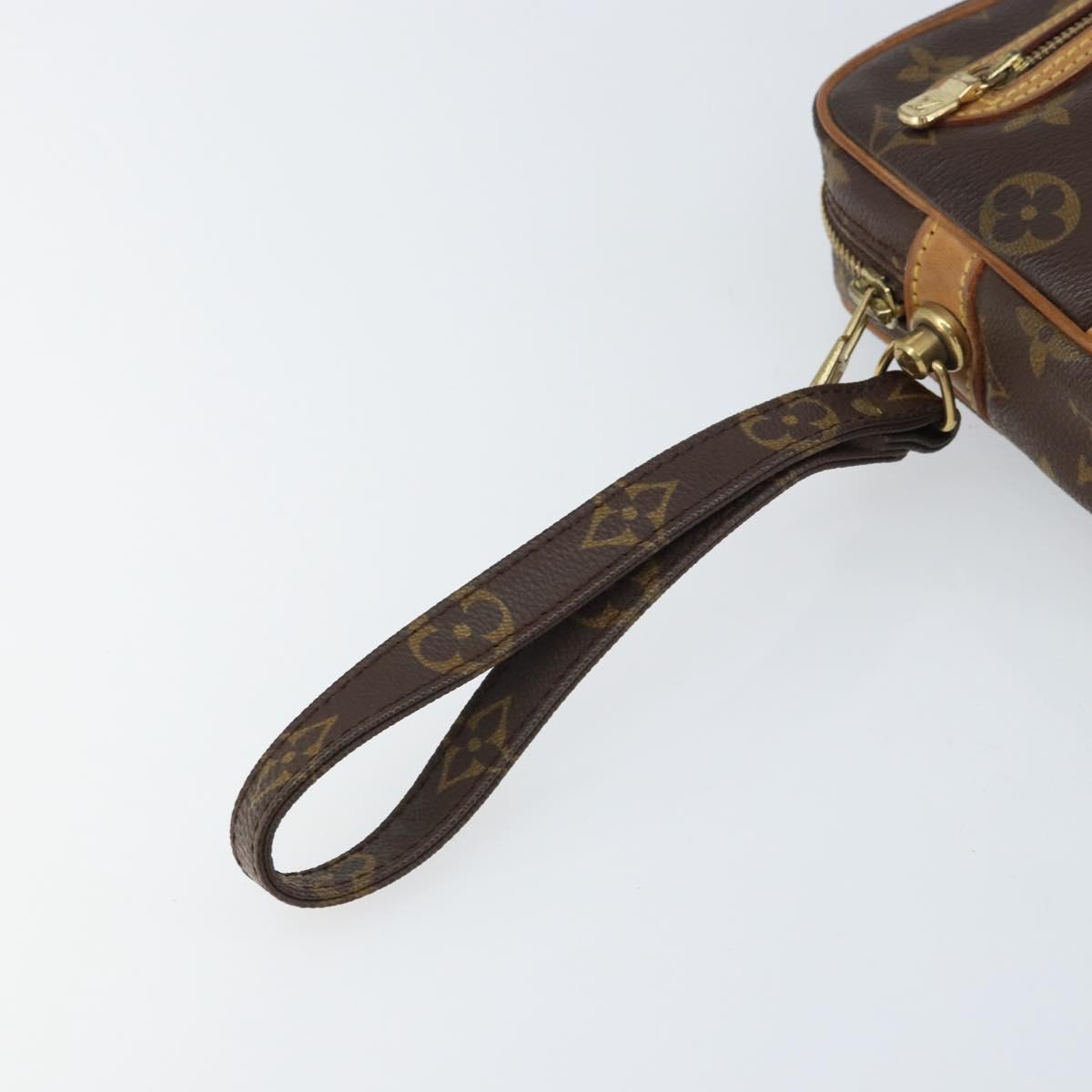 LOUIS VUITTON Monogram Marly Dragonne GM Clutch Bag M51825 LV Auth gh1587