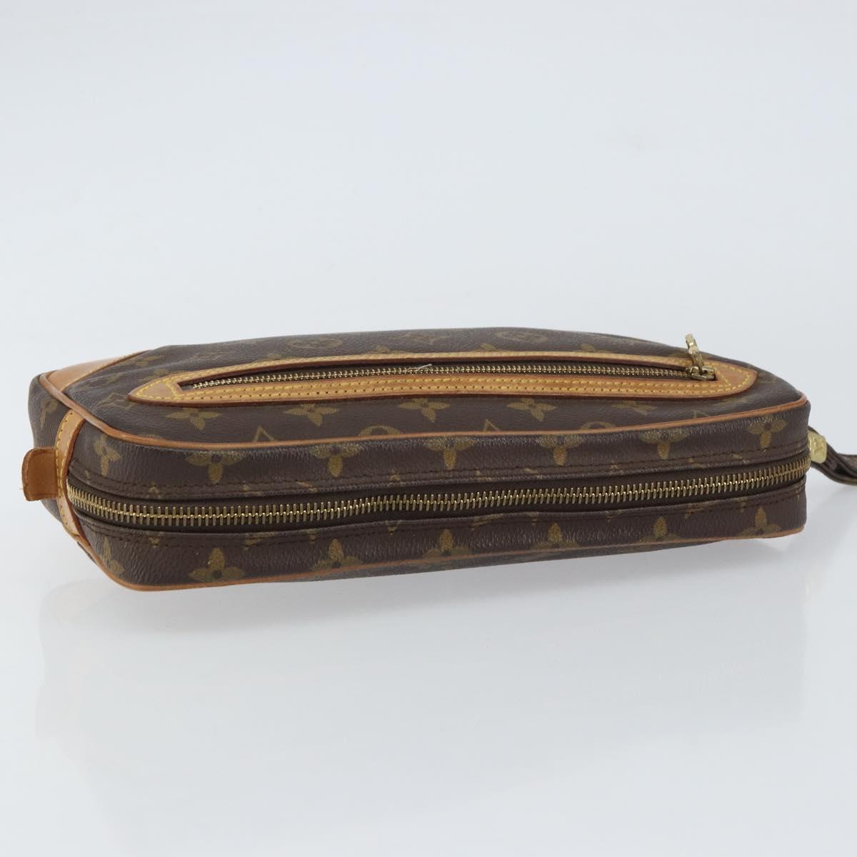 LOUIS VUITTON Monogram Marly Dragonne GM Clutch Bag M51825 LV Auth gh1587