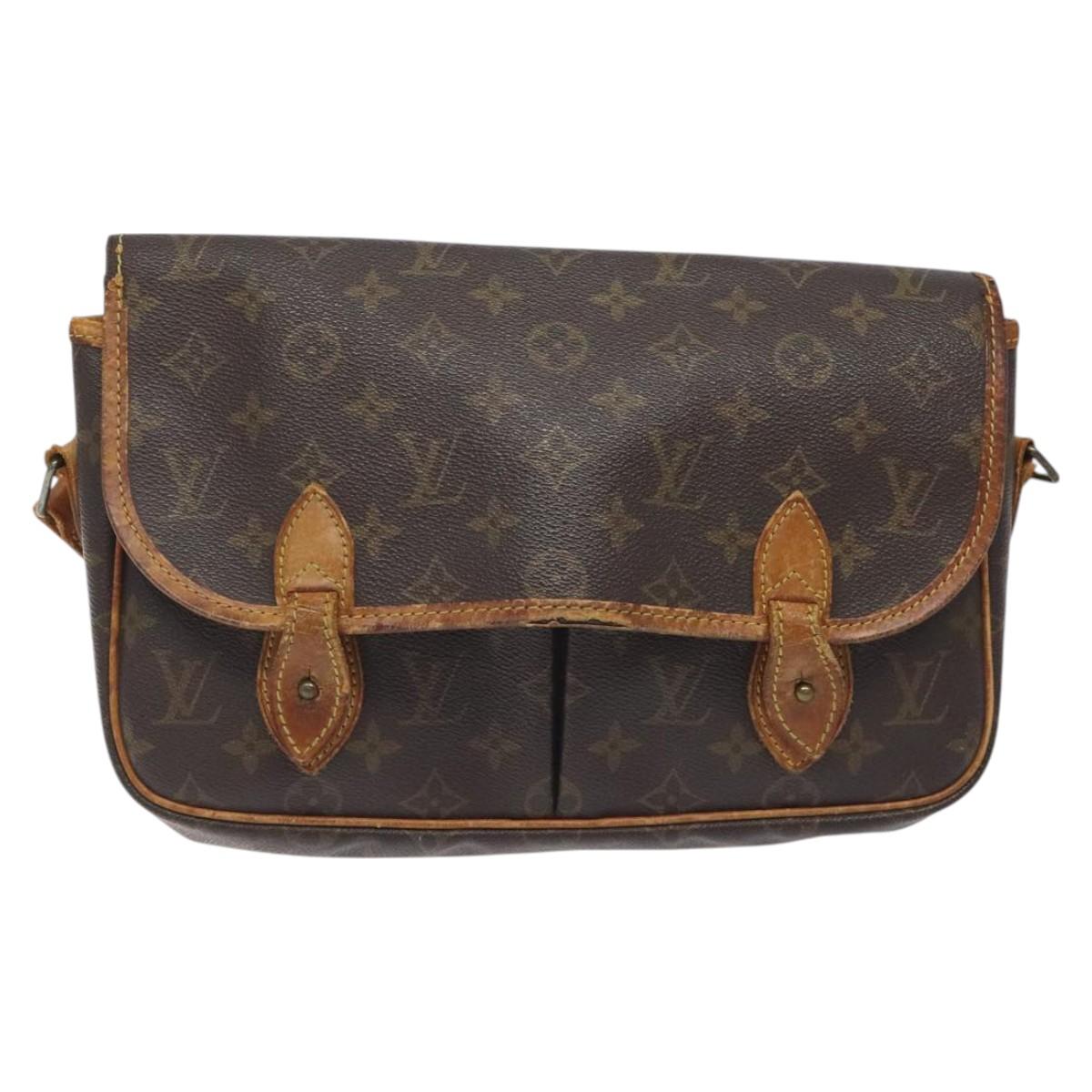LOUIS VUITTON Monogram Givesier MM Shoulder Bag M42247 LV Auth gh159