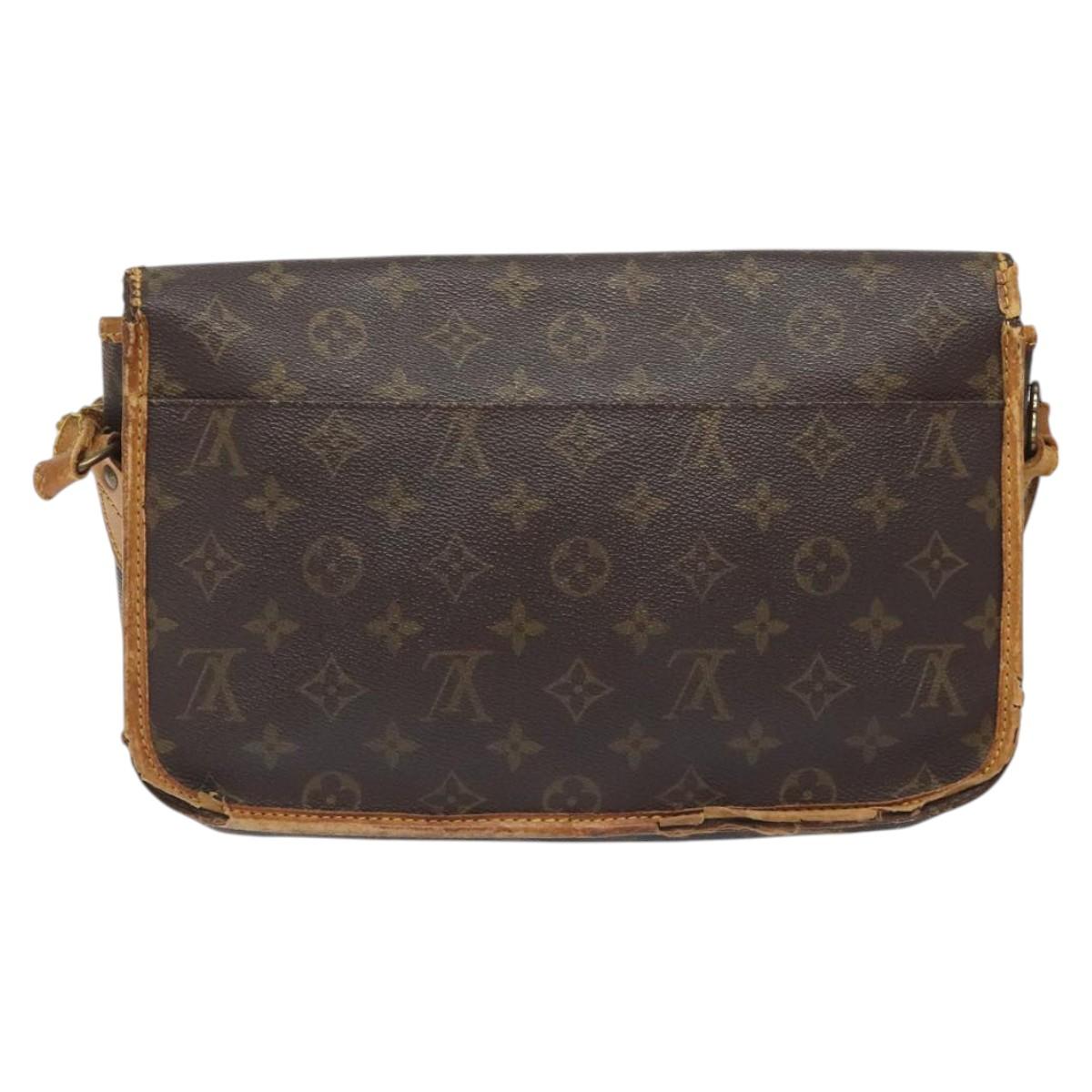 LOUIS VUITTON Monogram Givesier MM Shoulder Bag M42247 LV Auth gh159