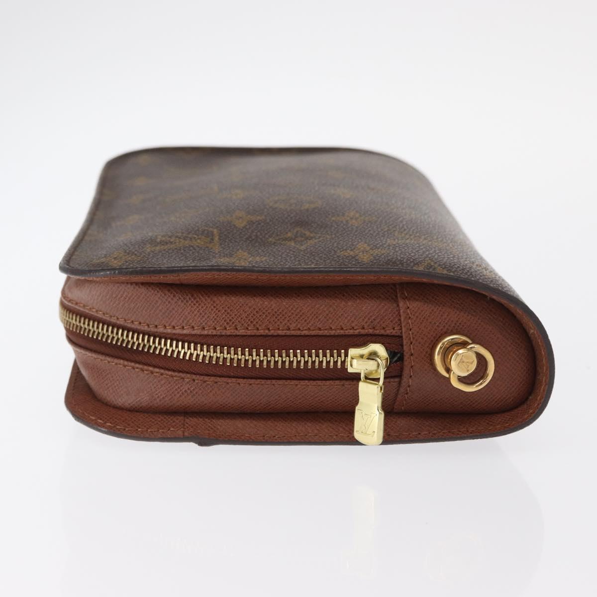 LOUIS VUITTON Monogram Orsay Clutch Bag M51790 LV Auth gh1594