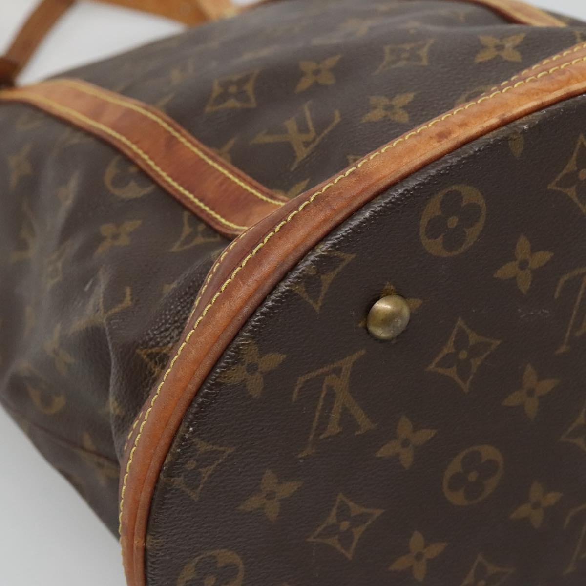 LOUIS VUITTON Monogram Bucket GM Shoulder Bag M42236 LV Auth gh160