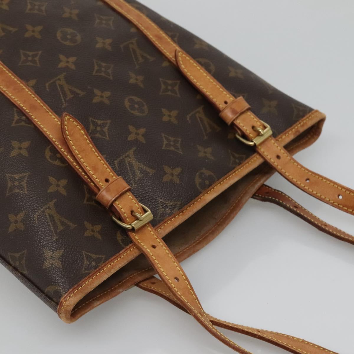 LOUIS VUITTON Monogram Bucket GM Shoulder Bag M42236 LV Auth gh160