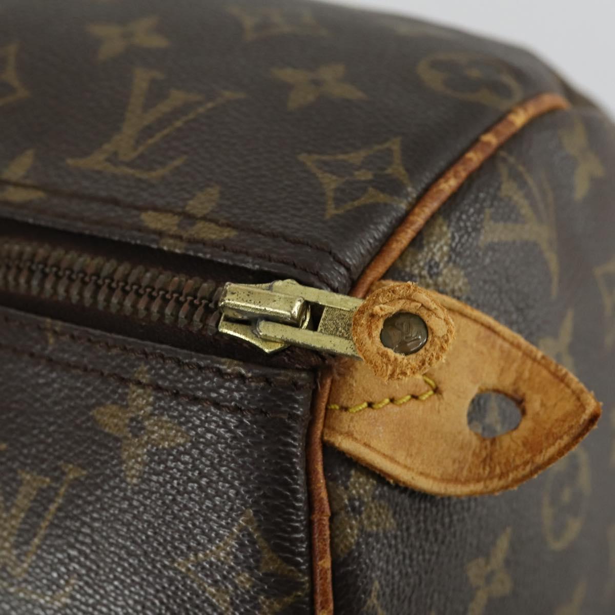 LOUIS VUITTON Monogram Speedy 40 Hand Bag M41522 LV Auth gh1601