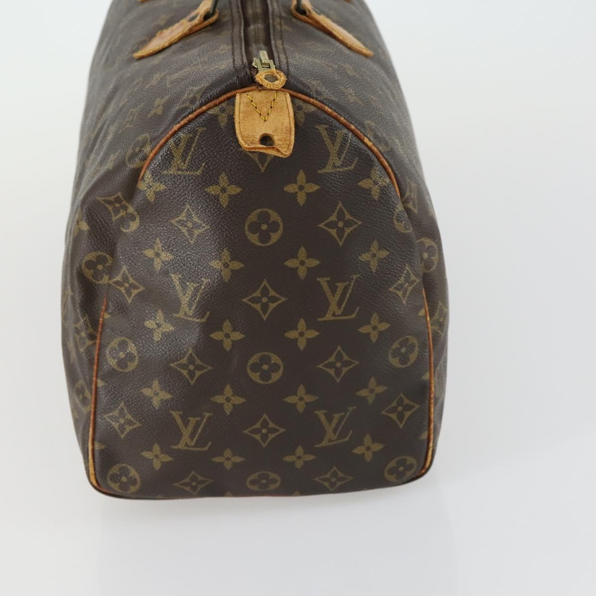 LOUIS VUITTON Monogram Speedy 40 Hand Bag M41522 LV Auth gh1601