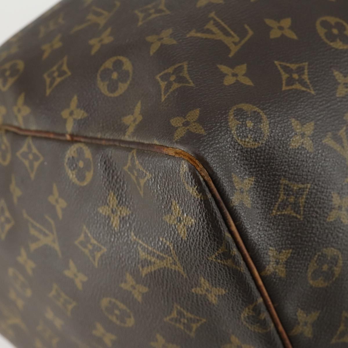 LOUIS VUITTON Monogram Keepall 60 Boston Bag M41422 LV Auth gh1603
