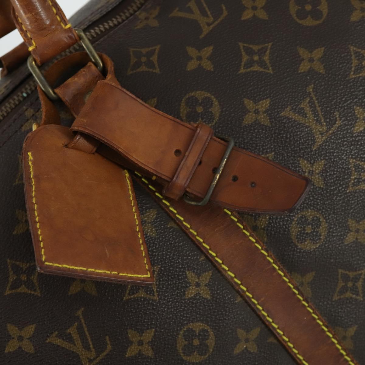 LOUIS VUITTON Monogram Keepall 60 Boston Bag M41422 LV Auth gh1603