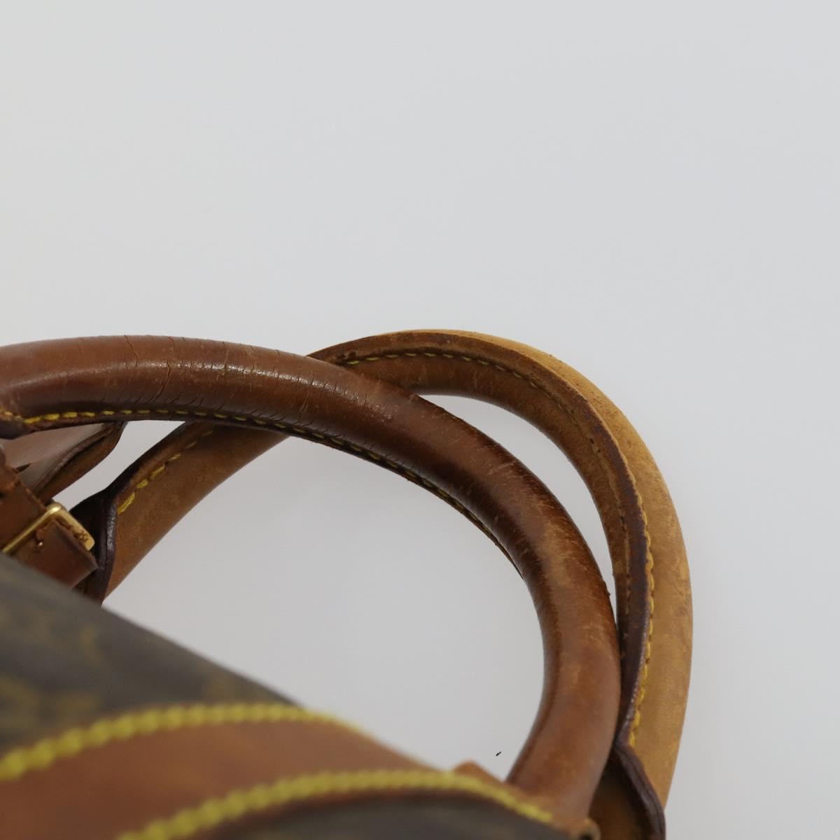 LOUIS VUITTON Monogram Keepall 60 Boston Bag M41422 LV Auth gh1603