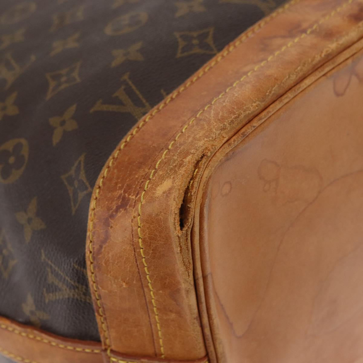 LOUIS VUITTON Monogram Noe Shoulder Bag M42224 LV Auth gh1606