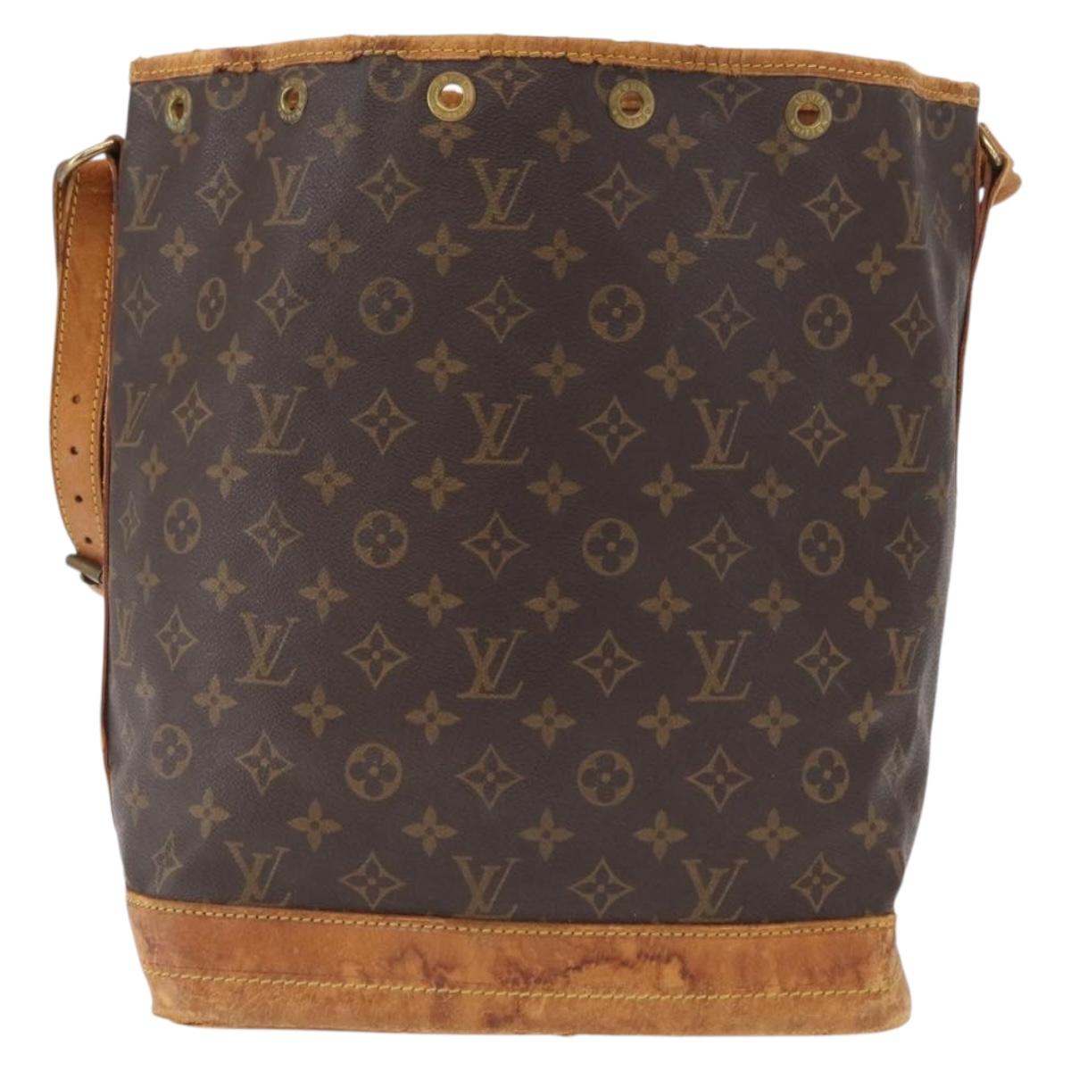 LOUIS VUITTON Monogram Noe Shoulder Bag M42224 LV Auth gh1606