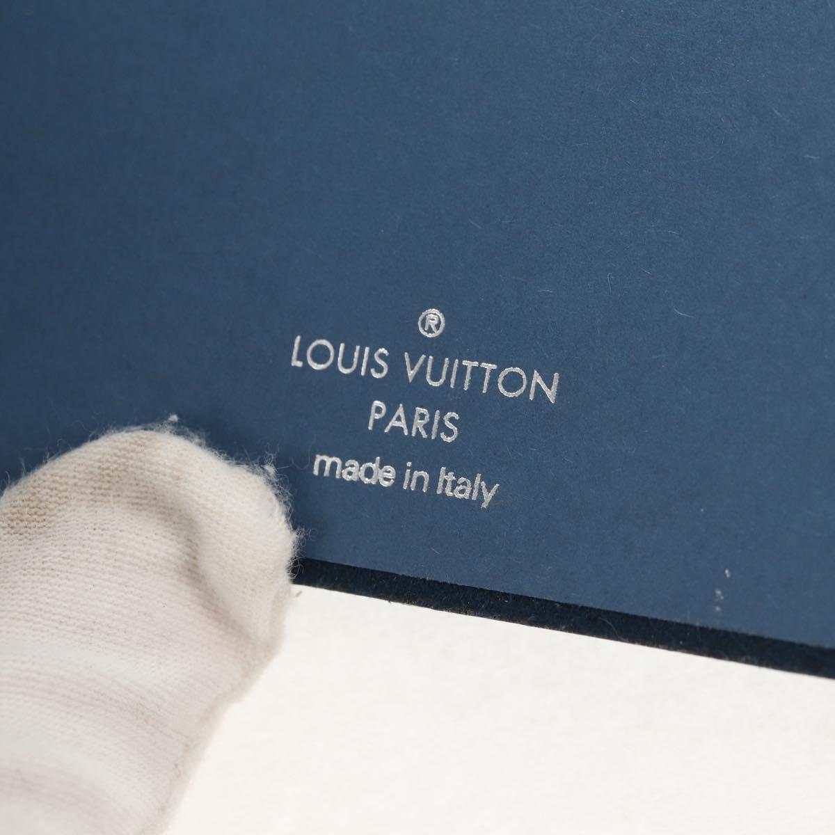 LOUIS VUITTON Monogram Escal Kaye Clemence Note Cover Blue DF0210 Auth gh1624M