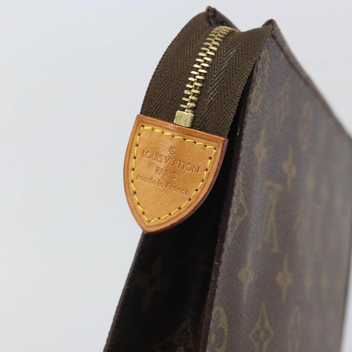 LOUIS VUITTON Monogram Poche Toilette 26 Pouch M47542 LV Auth gh1668