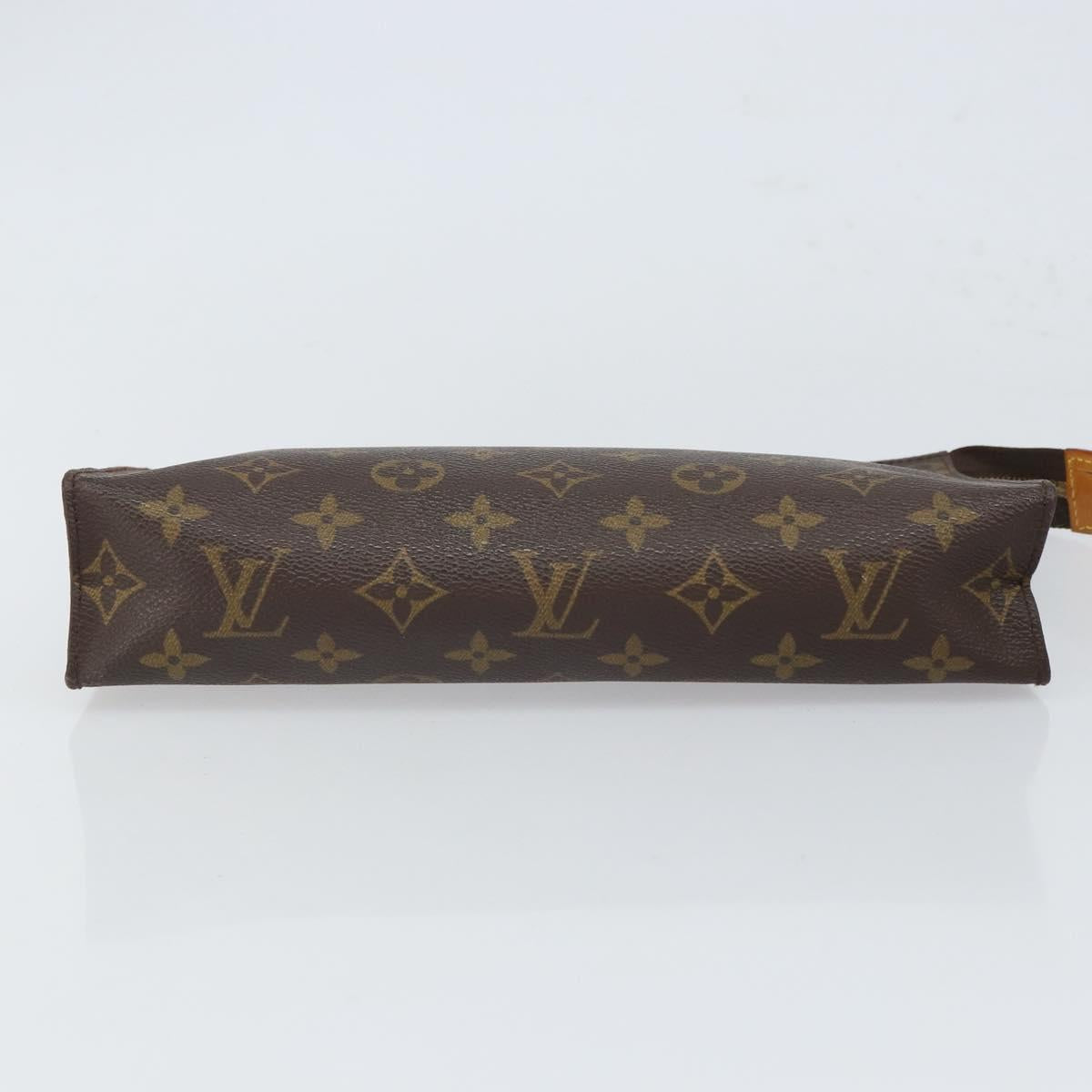 LOUIS VUITTON Monogram Poche Toilette 26 Pouch M47542 LV Auth gh1668