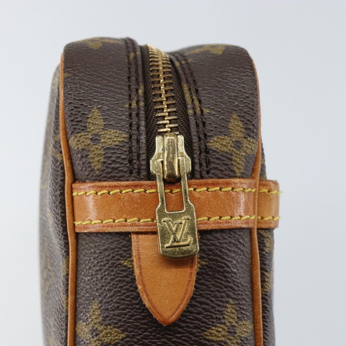 LOUIS VUITTON Monogram Compiegne 23 Clutch Bag M51847 LV Auth gh1702
