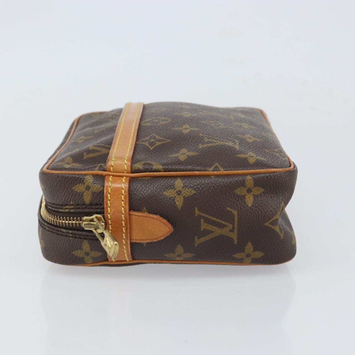 LOUIS VUITTON Monogram Compiegne 23 Clutch Bag M51847 LV Auth gh1702