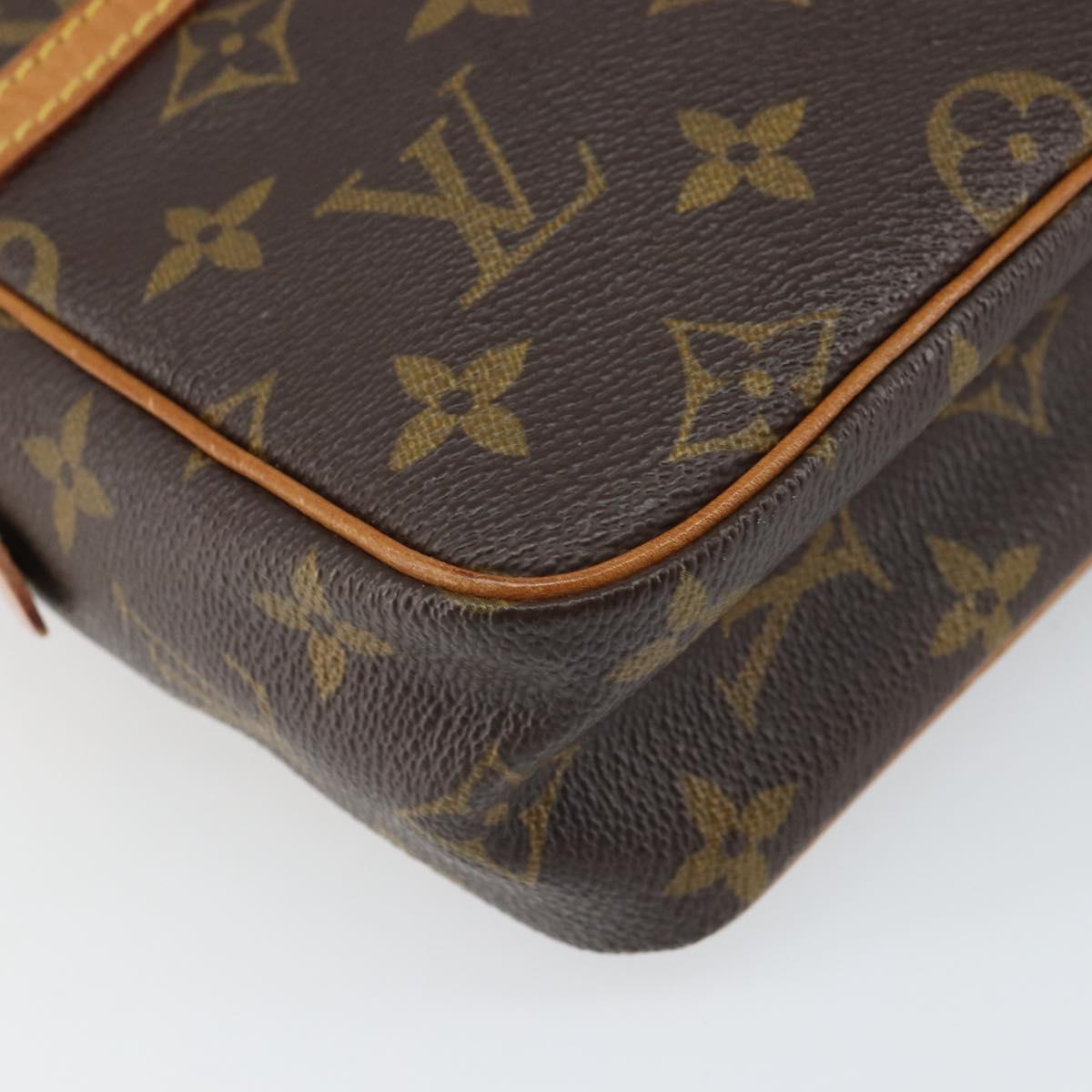 LOUIS VUITTON Monogram Compiegne 23 Clutch Bag M51847 LV Auth gh1702