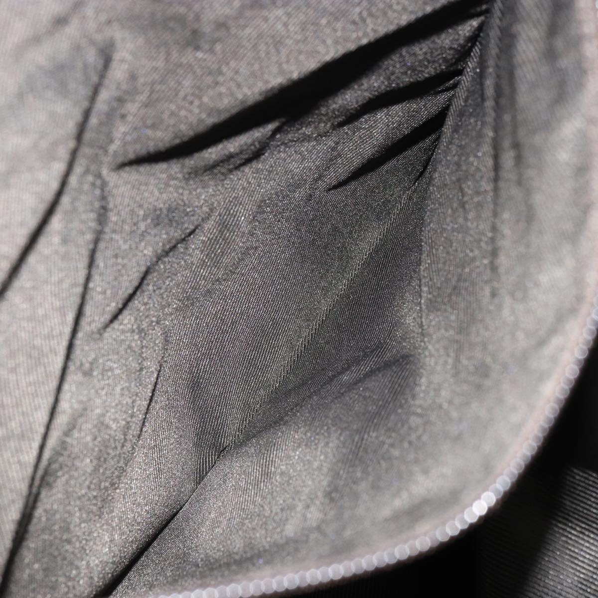 GUCCI GG Canvas Web Sherry Line Tote Bag Beige Silver 131233 Auth gh1729