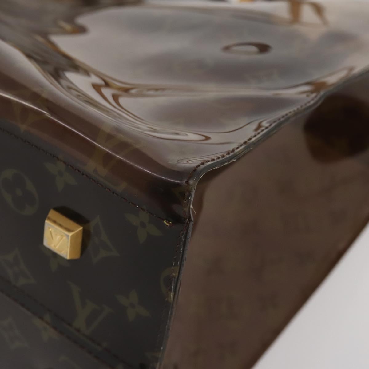 LOUIS VUITTON Monogram Vinyl Cabas Cruise Tote Bag M50500 LV Auth gh1743
