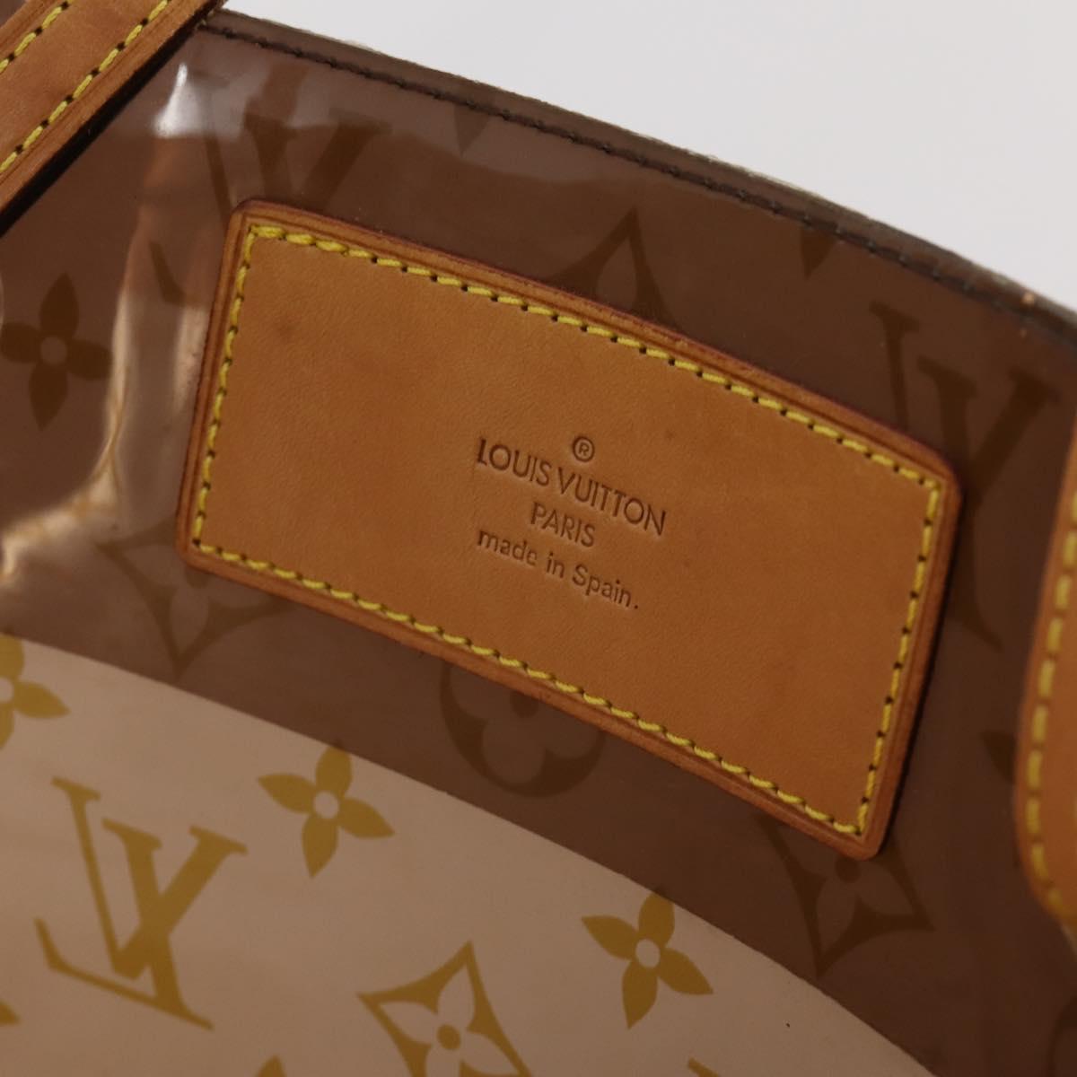 LOUIS VUITTON Monogram Vinyl Cabas Cruise Tote Bag M50500 LV Auth gh1743