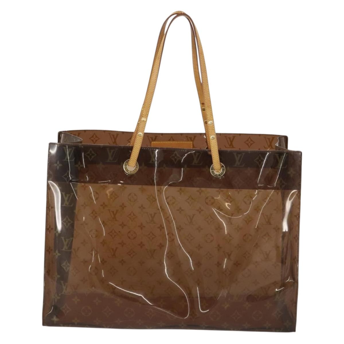 LOUIS VUITTON Monogram Vinyl Cabas Cruise Tote Bag M50500 LV Auth gh1743