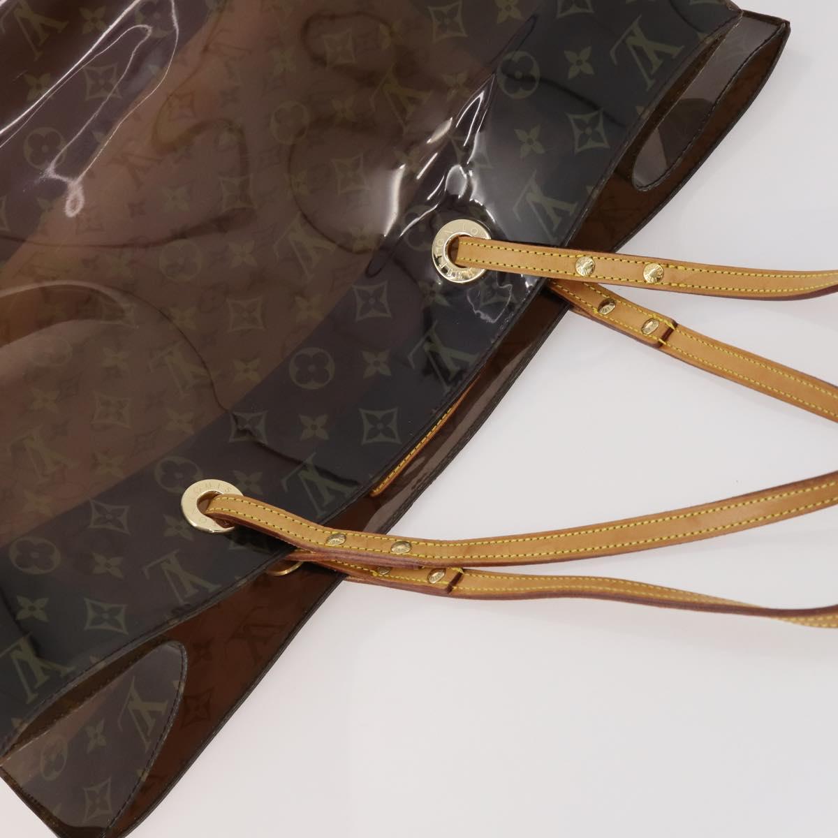 LOUIS VUITTON Monogram Vinyl Cabas Cruise Tote Bag M50500 LV Auth gh1743