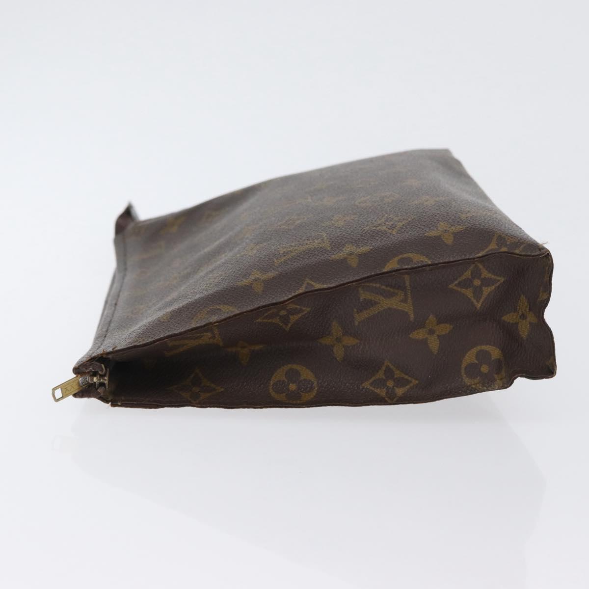 LOUIS VUITTON Monogram Poche Toilette 26 Pouch M47542 LV Auth gh1769
