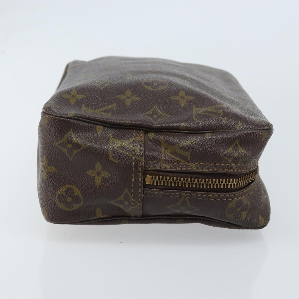 LOUIS VUITTON Monogram Trousse Toilette 28 Clutch Bag M47522 LV Auth gh1770