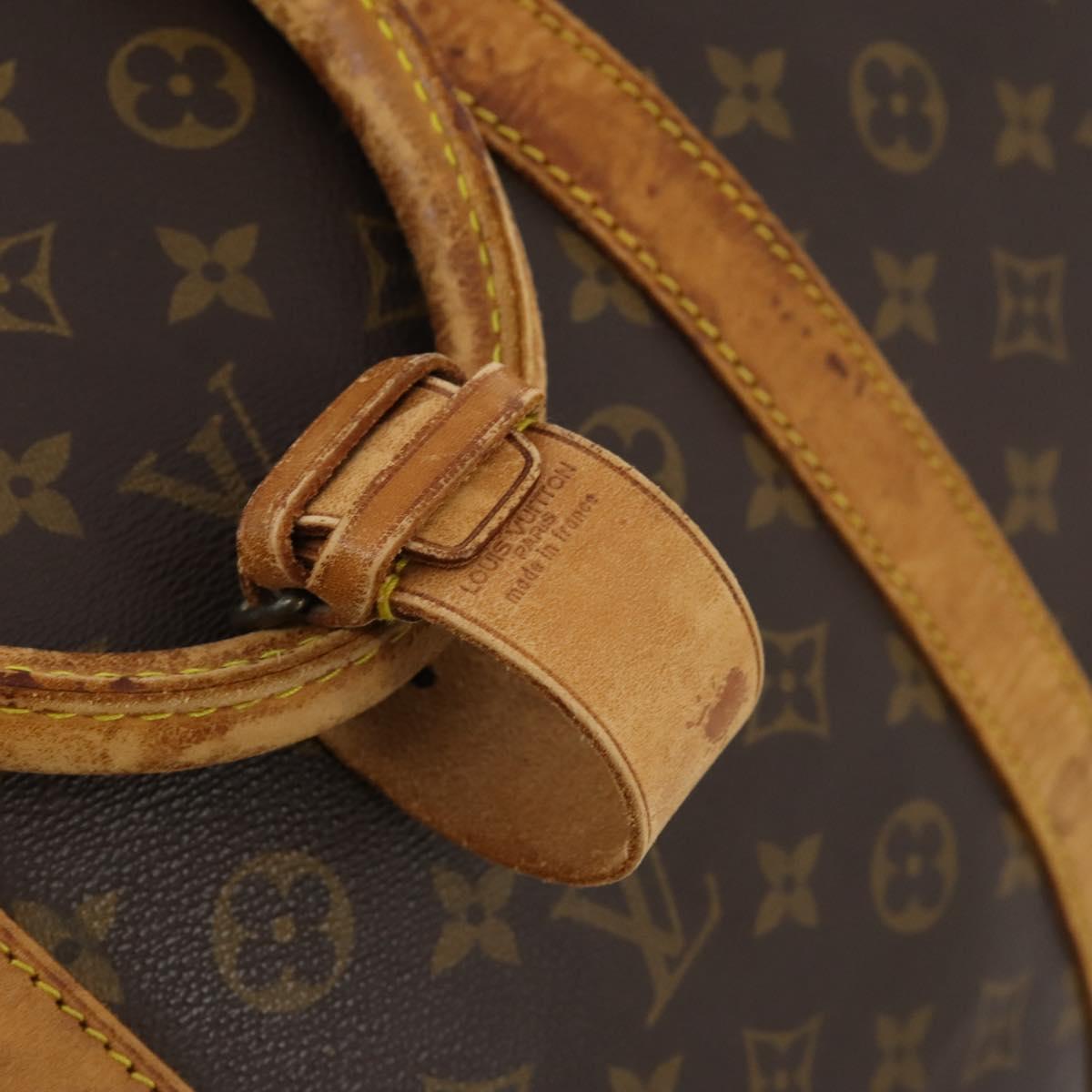 LOUIS VUITTON Monogram Keepall Bandouliere 60 Boston Bag M41412 LV Auth gh1774