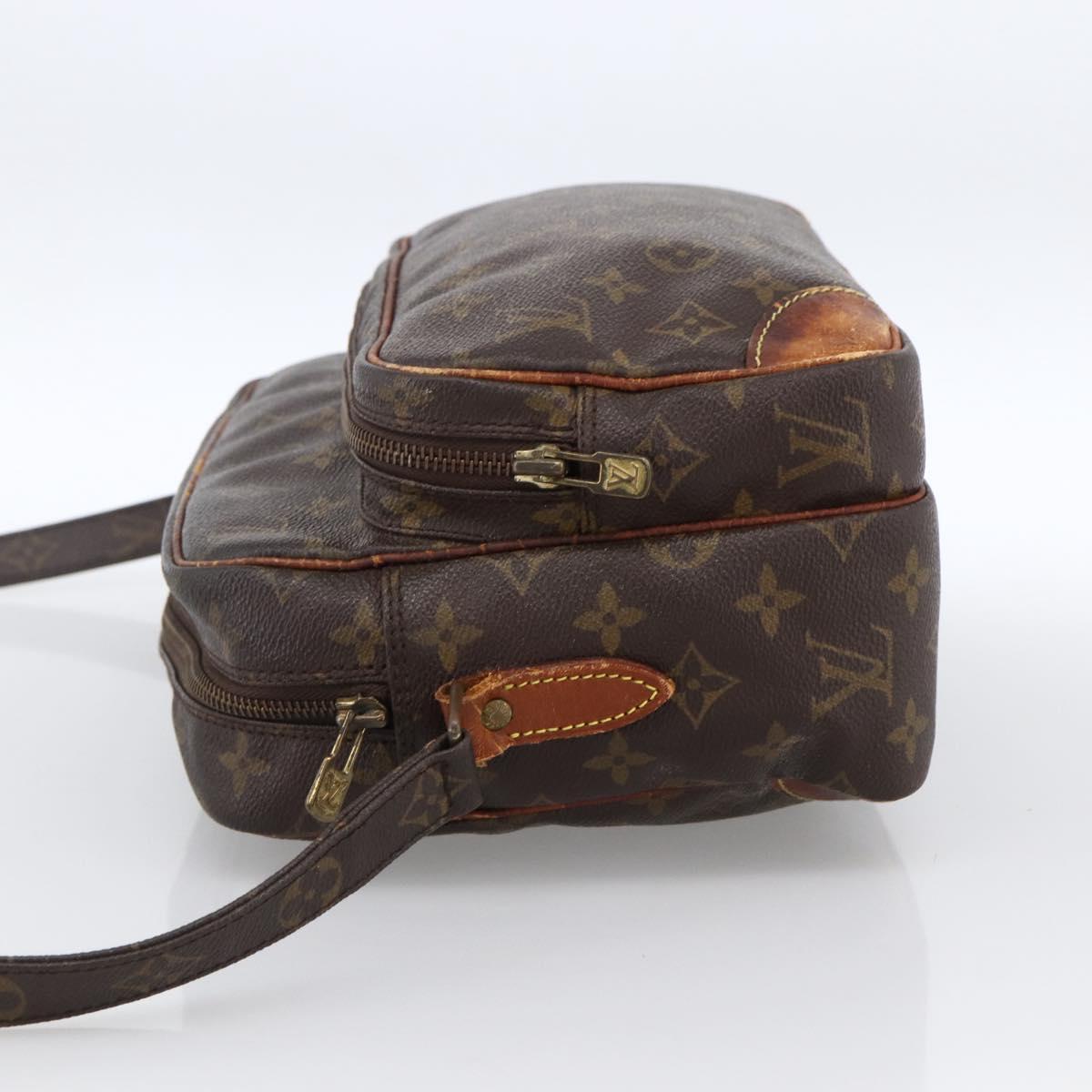 LOUIS VUITTON Monogram Nile Shoulder Bag M45244 LV Auth gh1792