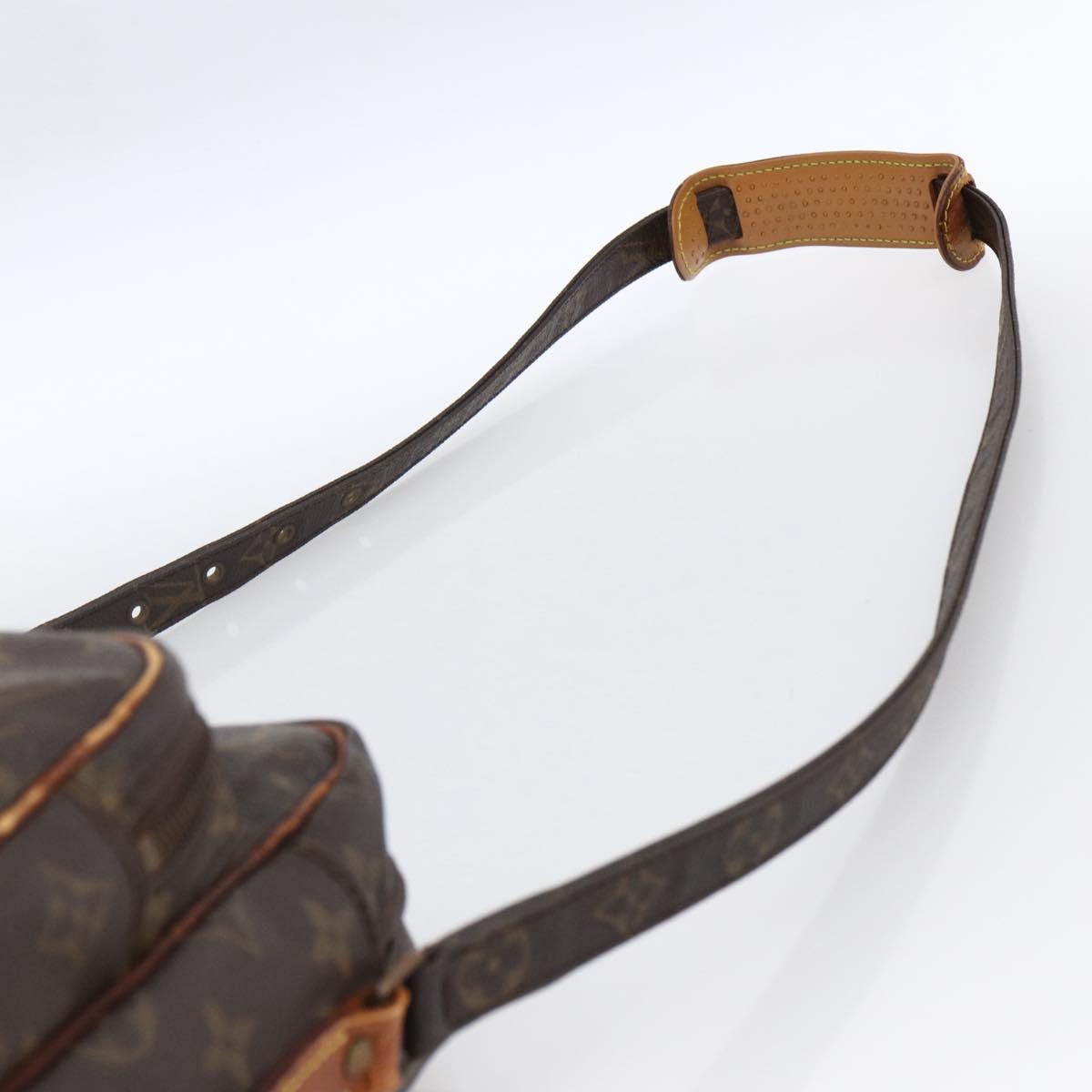 LOUIS VUITTON Monogram Nile Shoulder Bag M45244 LV Auth gh1792