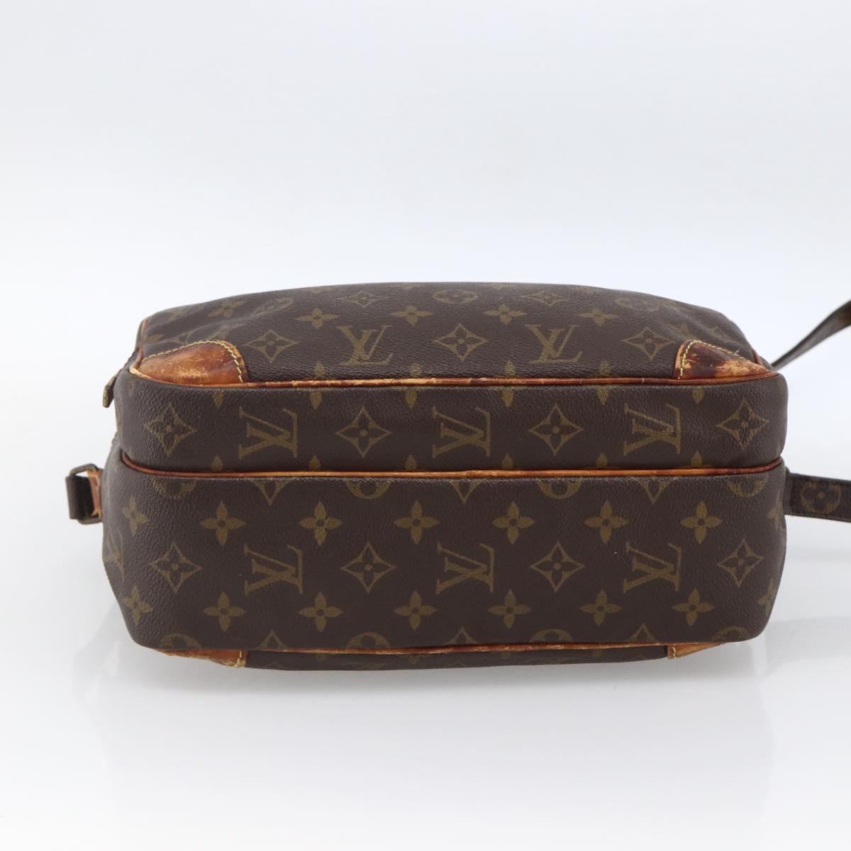 LOUIS VUITTON Monogram Nile Shoulder Bag M45244 LV Auth gh1792