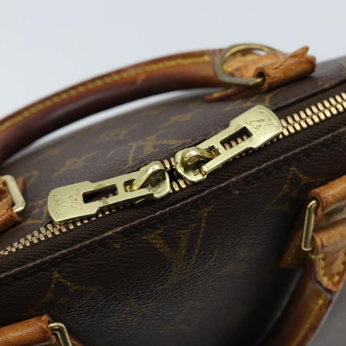 LOUIS VUITTON Monogram Alma Hand Bag M51130 LV Auth gh1819