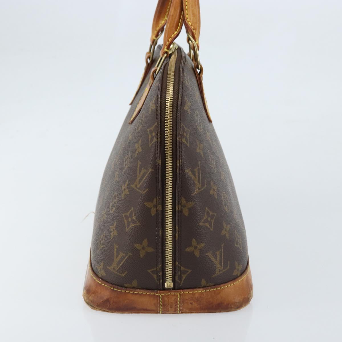 LOUIS VUITTON Monogram Alma Hand Bag M51130 LV Auth gh1819