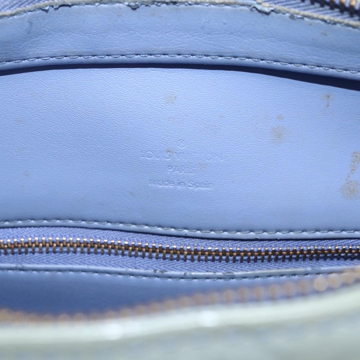 LOUIS VUITTON Monogram Vernis Houston Hand Bag Lavande M91218 LV Auth gh1820
