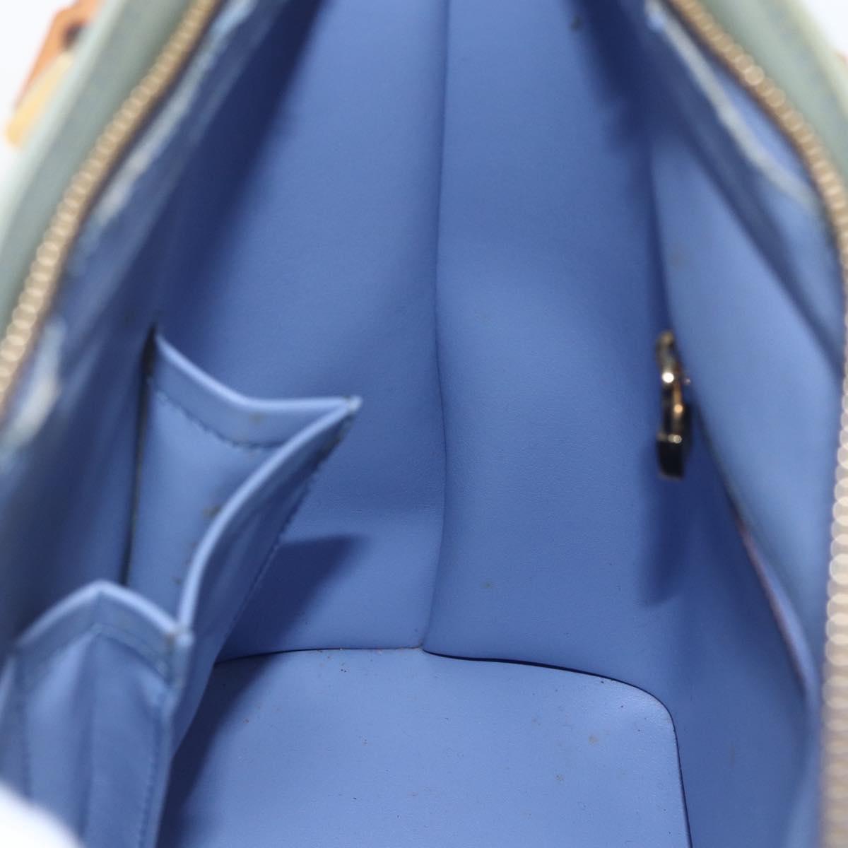 LOUIS VUITTON Monogram Vernis Houston Hand Bag Lavande M91218 LV Auth gh1820